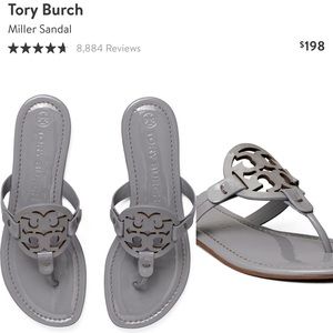 Miller patent sandals size 7